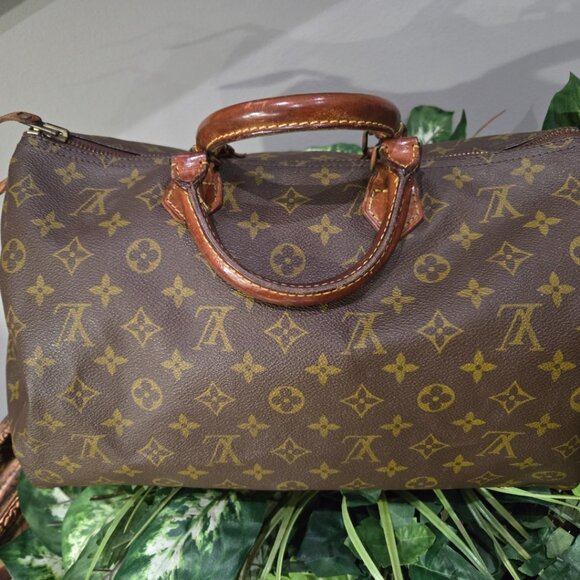 VVGC Authentic Vintage LV Speedy 35 and Pair of Unbranded Twillys - Picture 2 of 12